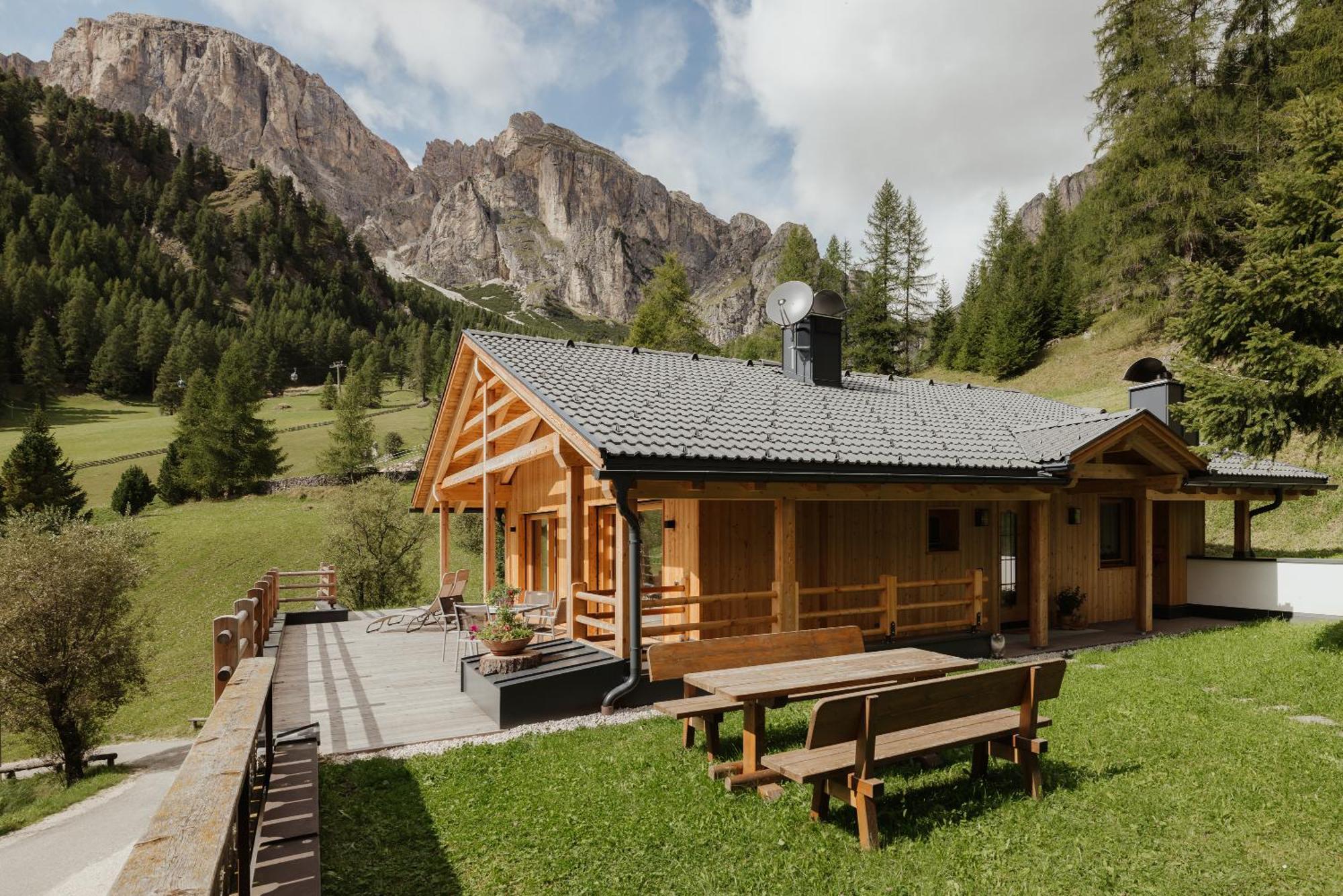 Chalet Laerchenhof Colfosco Kültér fotó
