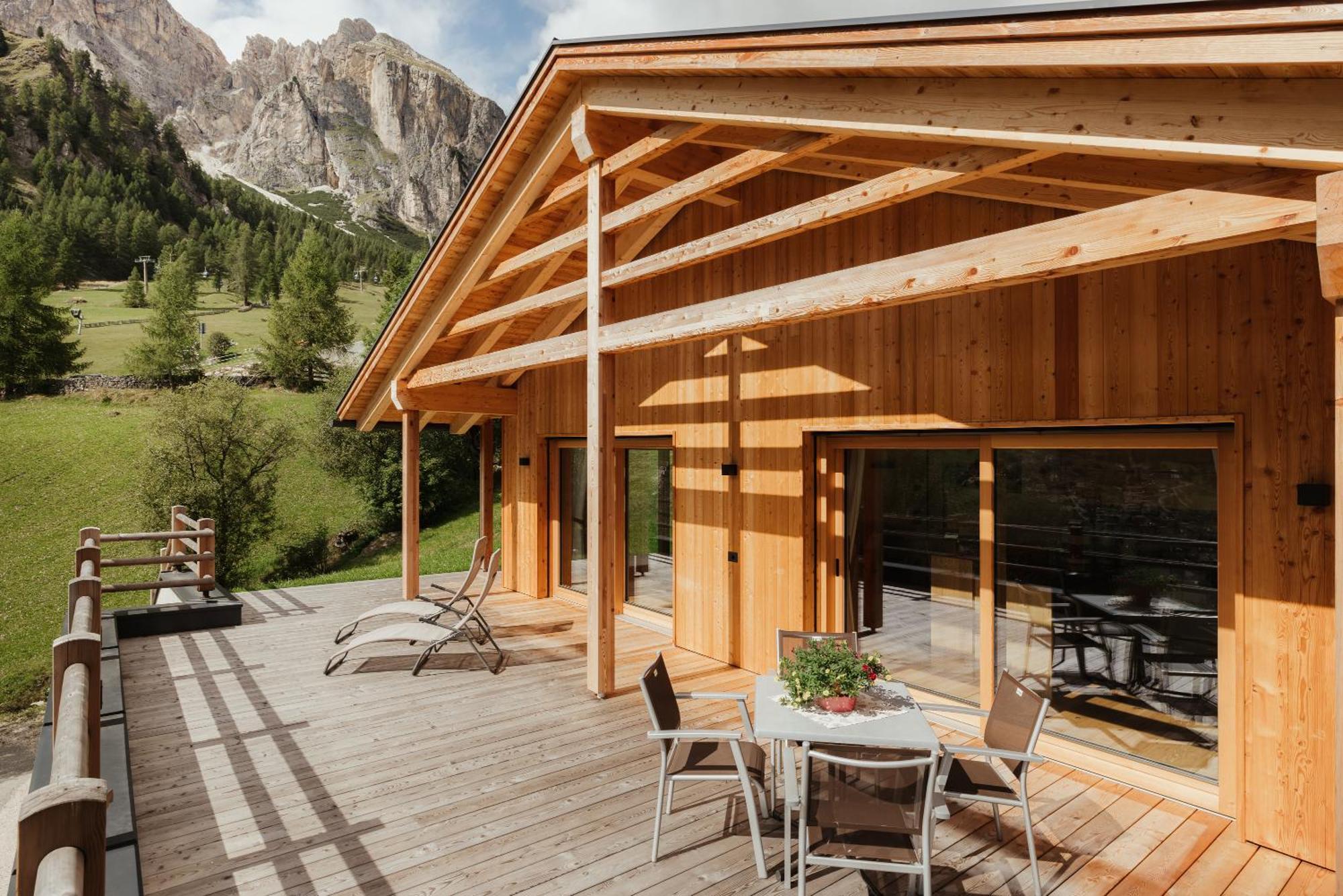 Chalet Laerchenhof Colfosco Kültér fotó
