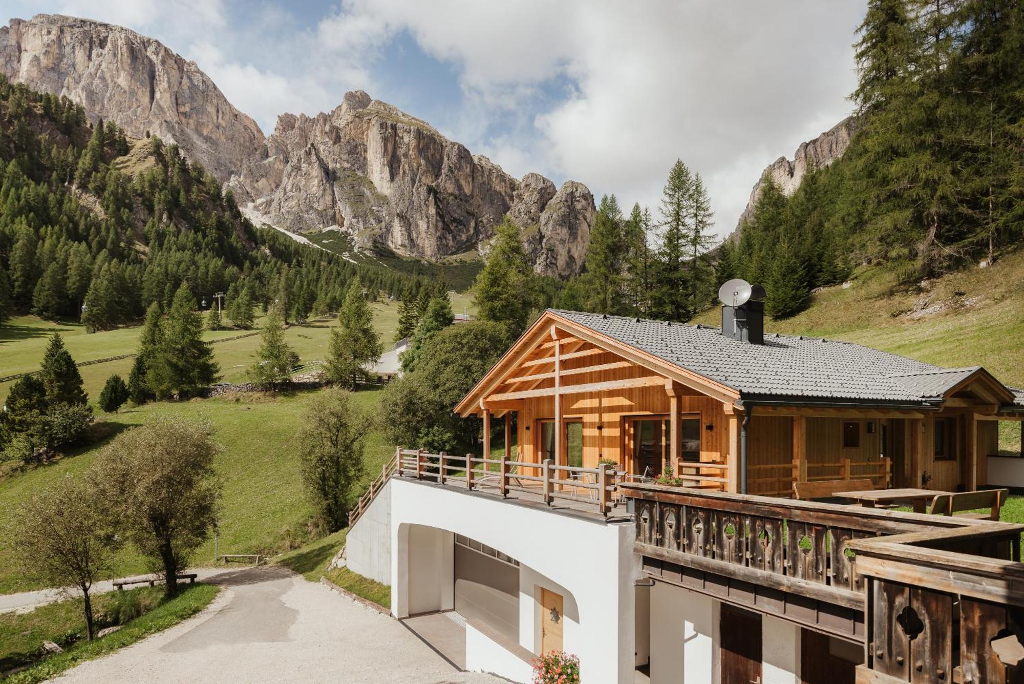 Chalet Laerchenhof Colfosco Kültér fotó